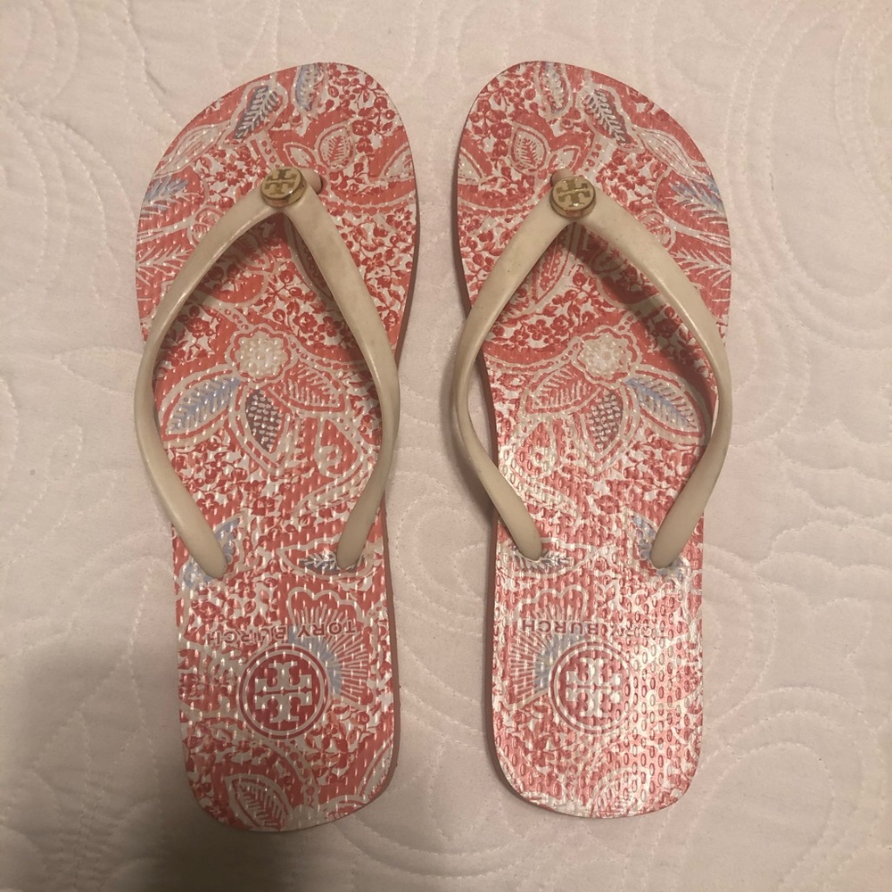 Tory Burch beach sandals, size 7